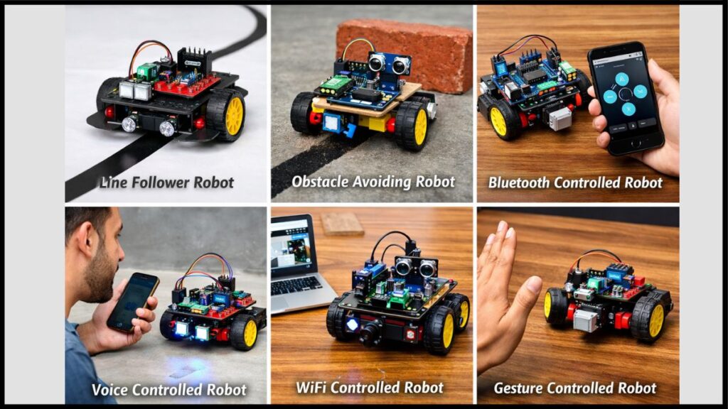 Arduino Robot Projects Hindi – Beginner Se Advanced Ideas