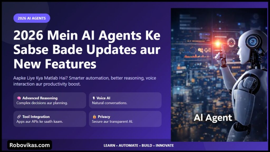2026 Mein AI Agents Ke Sabse Bade Updates aur New Features – Aapke Liye Kya Matlab Hai
