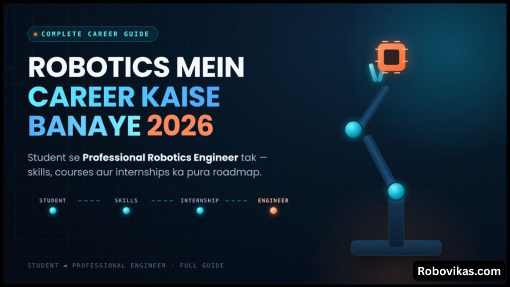 Robotics Mein Career Kaise Banaye 2026 Student Se Professional Engineer Tak Pura Guide