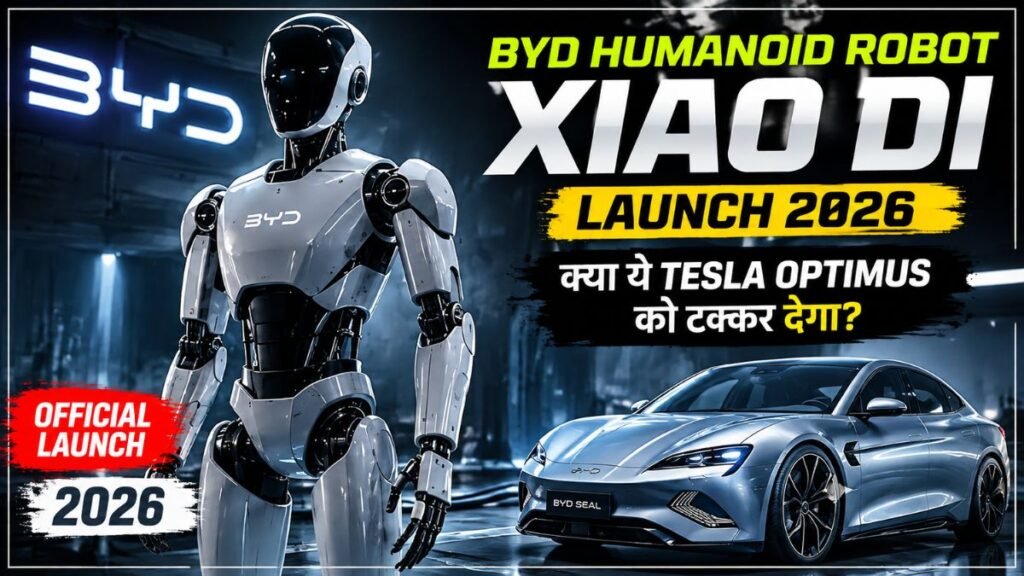 BYD Humanoid Robot Xiao Di Launch 2026